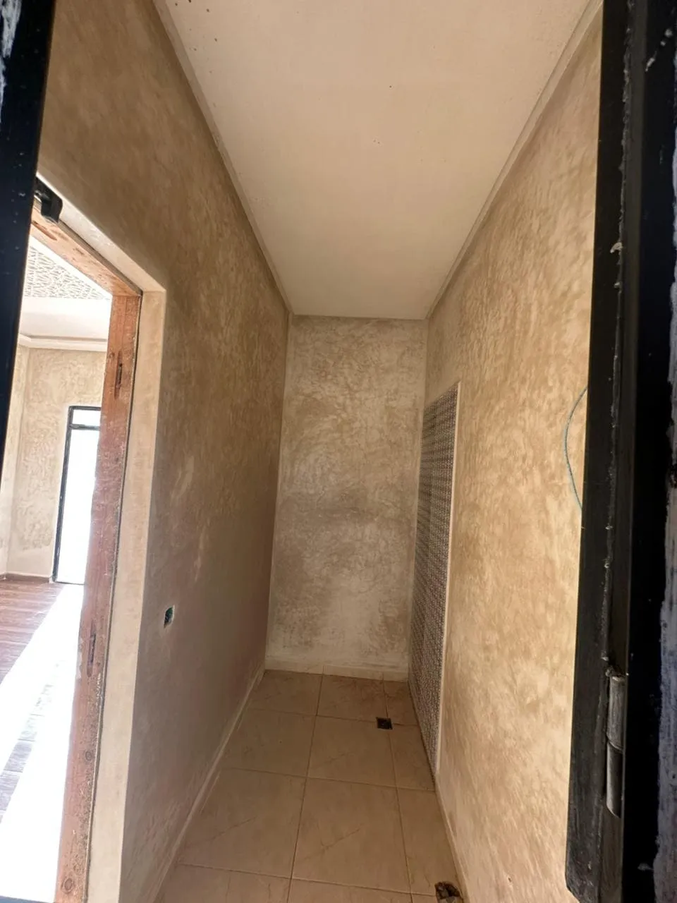 Cozy bedroom with access to balcony