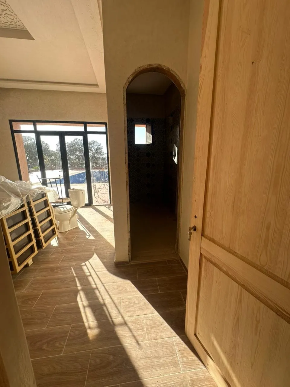 Guest bedroom with comfortable layout