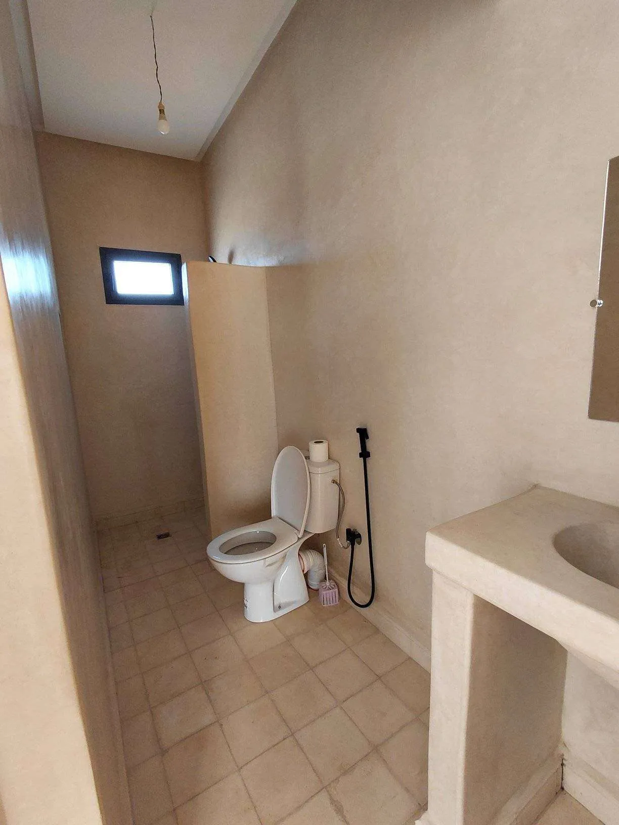 Master bedroom with private bathroom