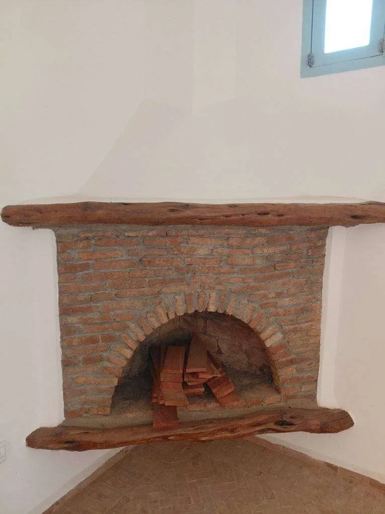 Panoramic views of countryside surrounding villa