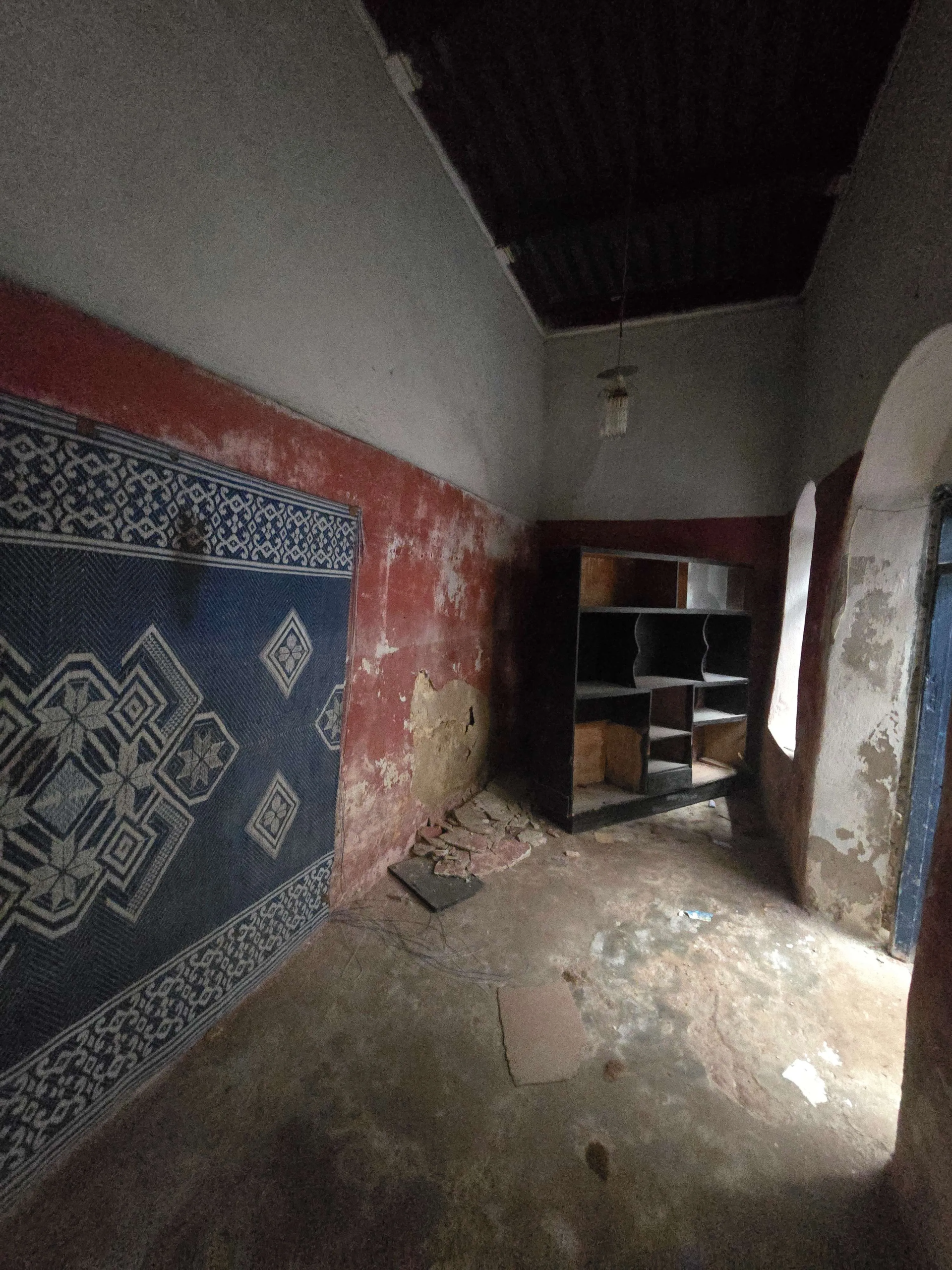 Pergola area with panoramic views in riad
