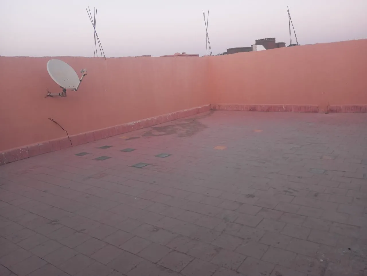 Plot view showing space for renovation or expansion