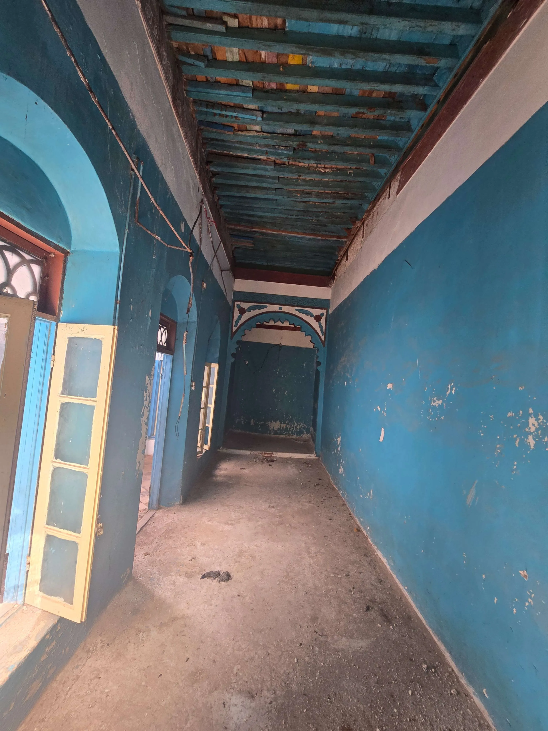 Riad bedrooms with possibility for five-room layout