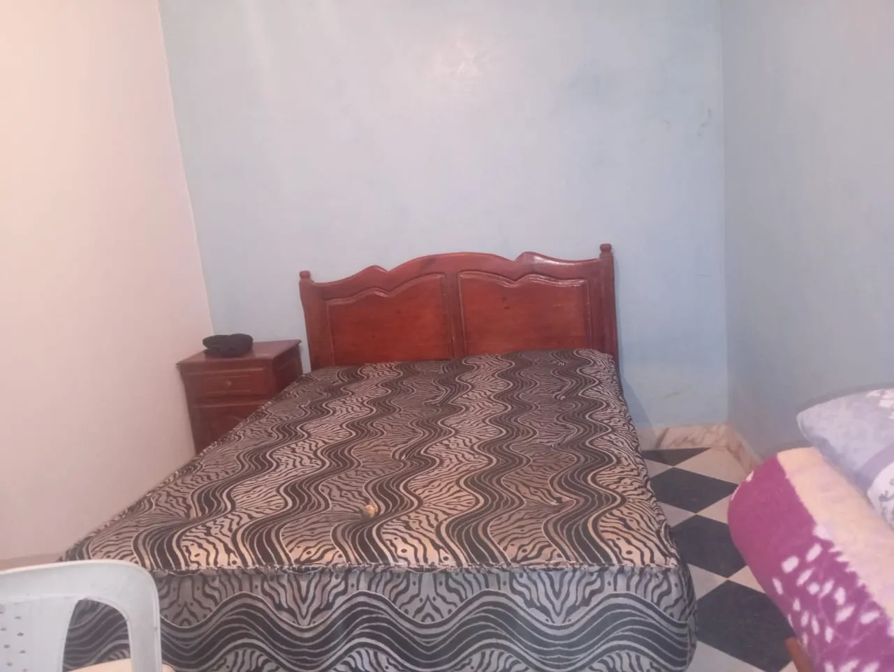 Second bedroom with peaceful residential view