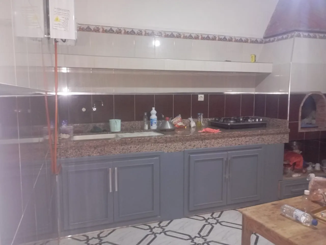 Separate kitchen with renovation potential