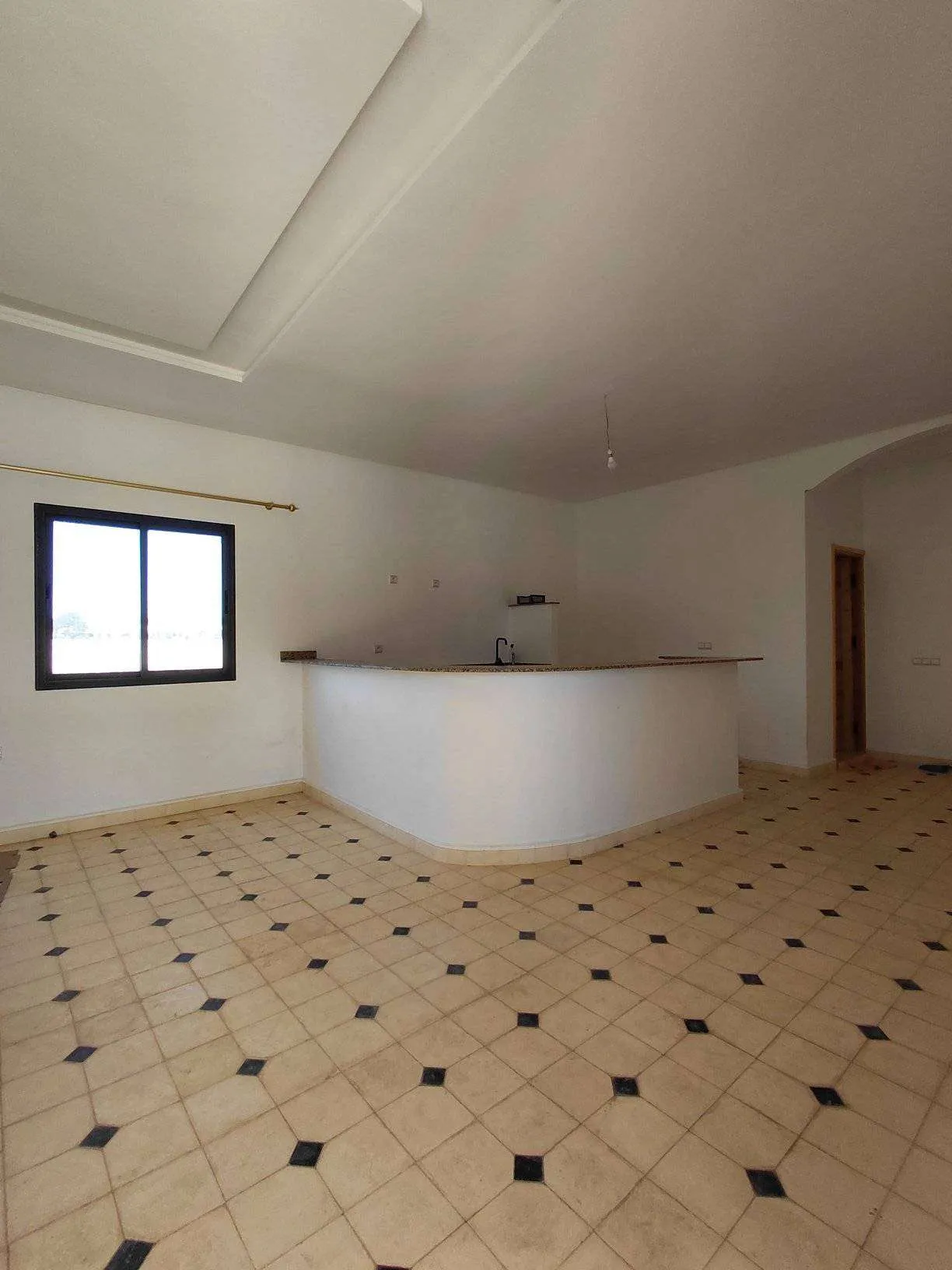 Spacious living room for entertaining and relaxing