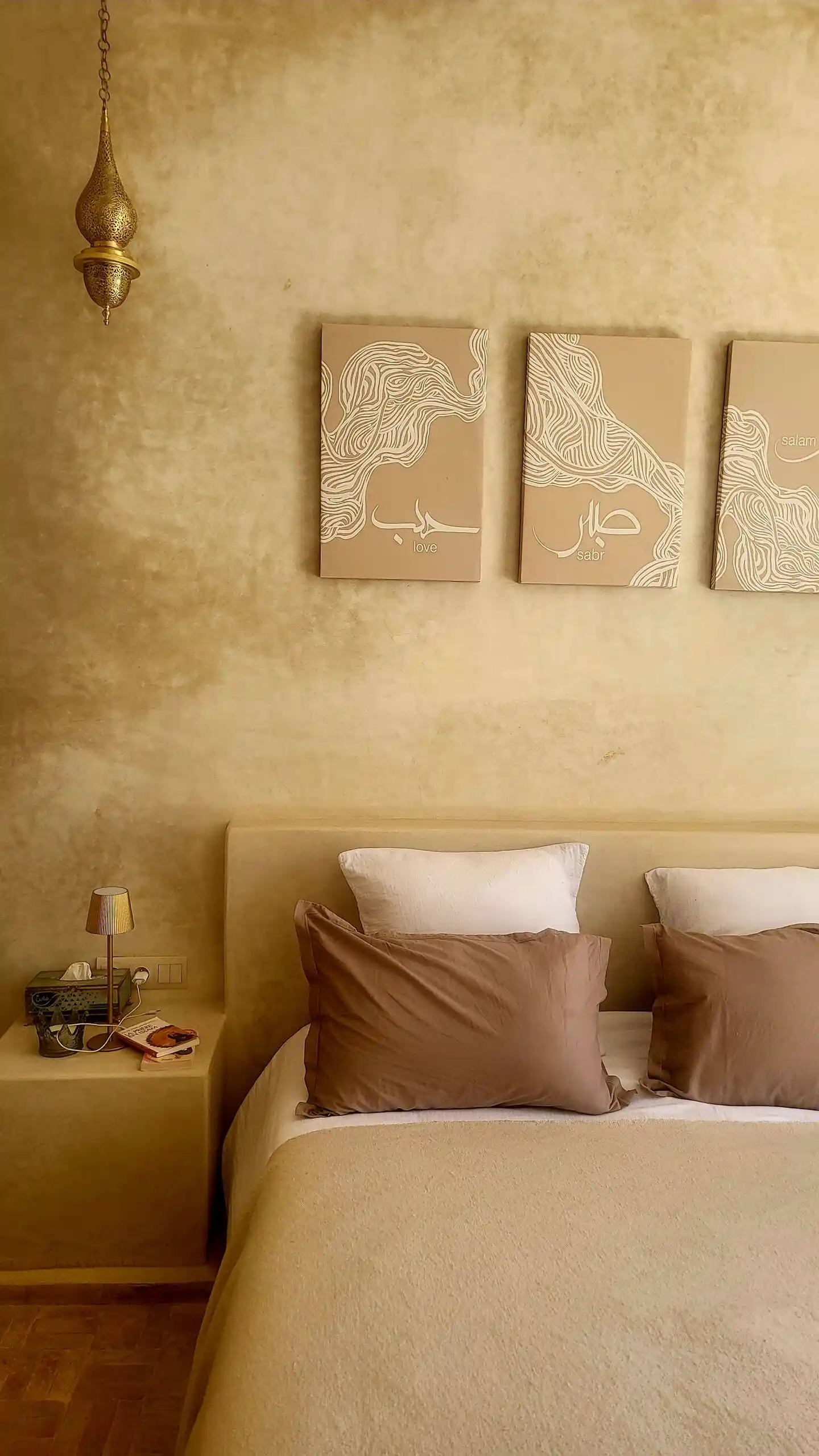 Comfortable villa bedrooms for family or friends stays