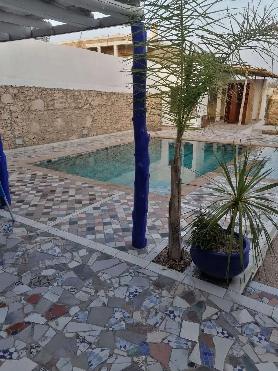 Exterior view of the villa located in Douar Foulost near Essaouira