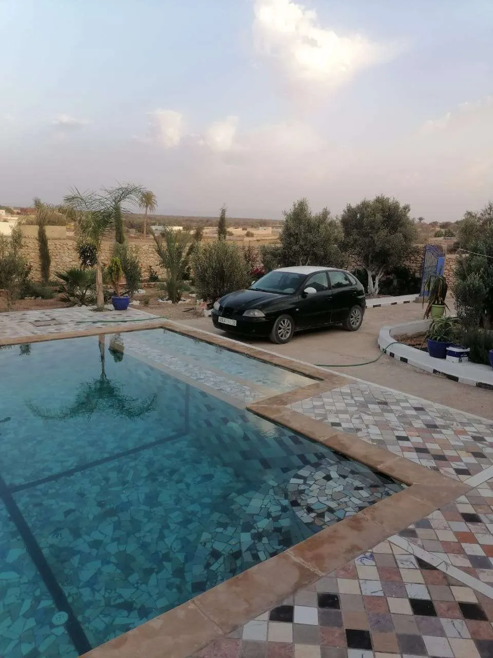 Functional living area with natural light