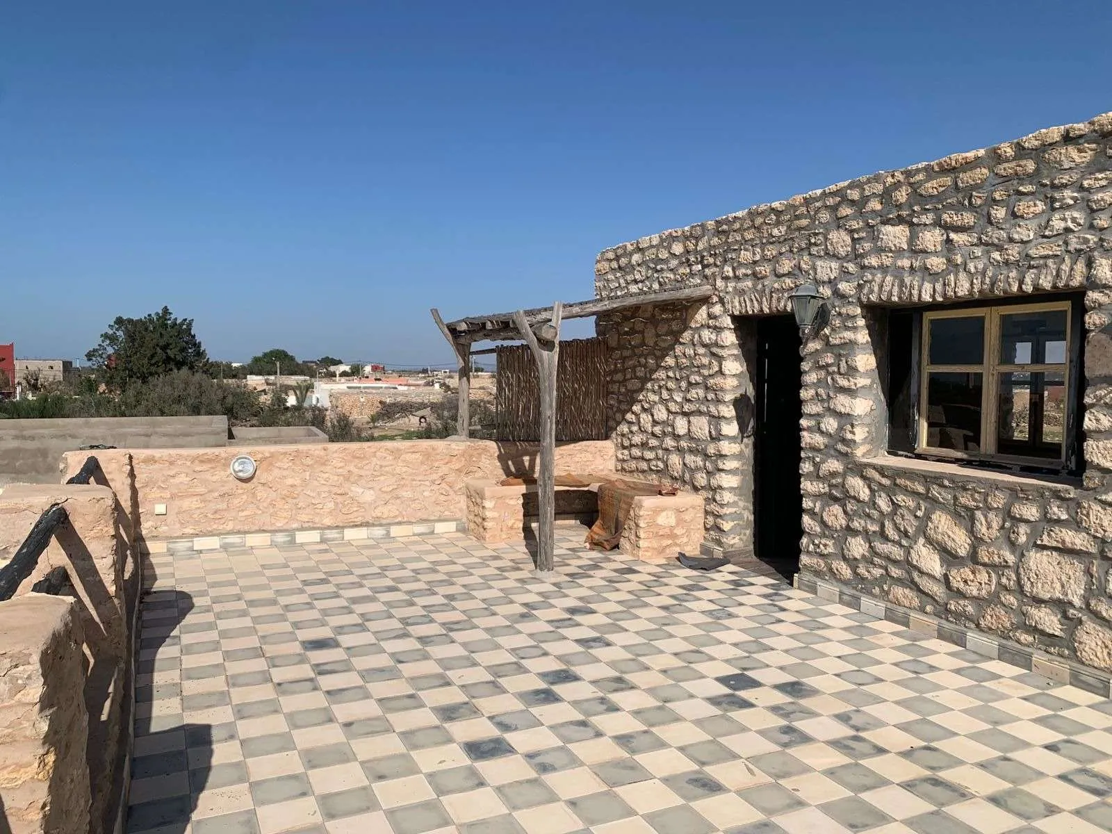 Open terrace with wide views of the surroundings