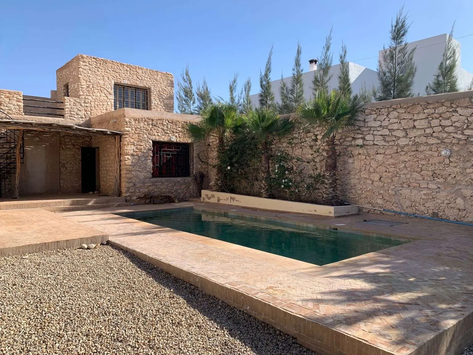 Swimming pool area ideal for relaxation