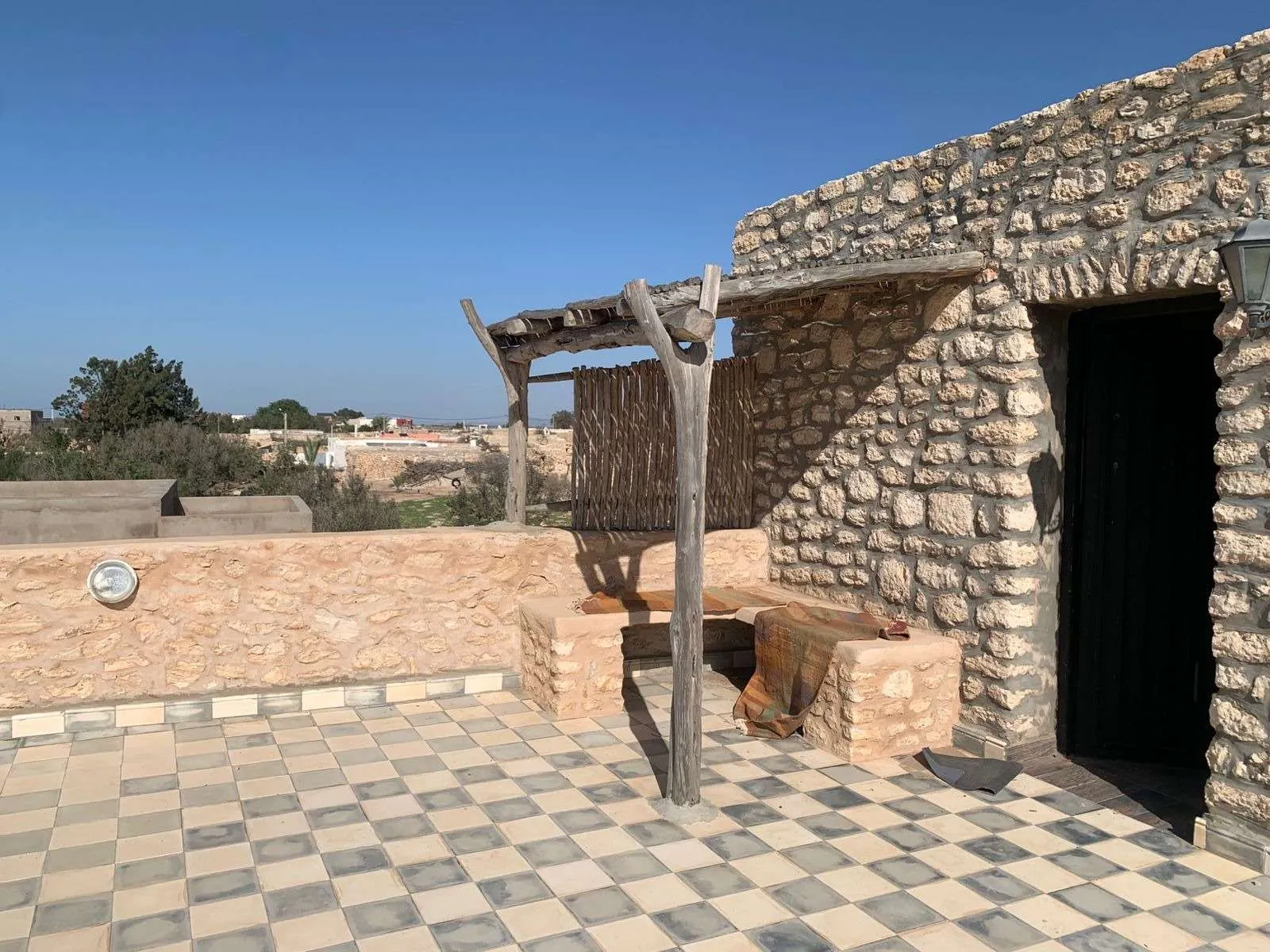 Terrace space ideal for outdoor relaxation