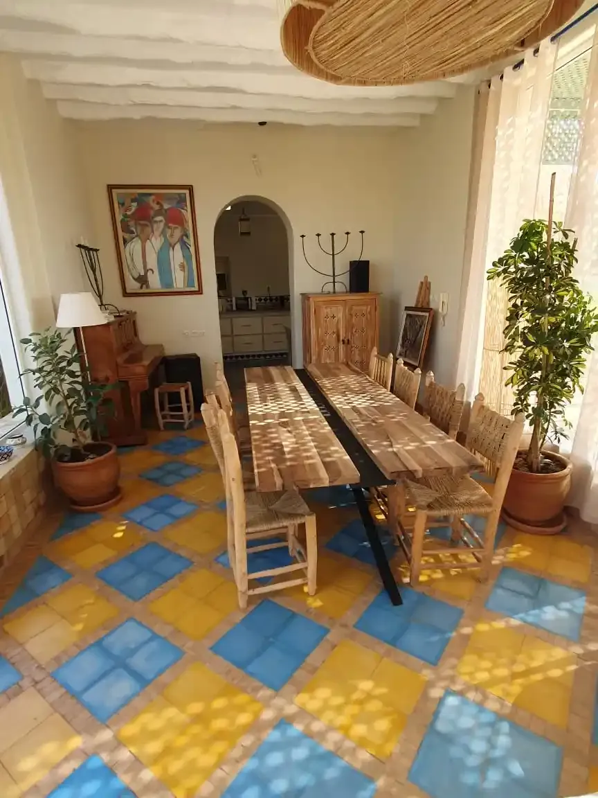 Villa interior with Moroccan style and comfort