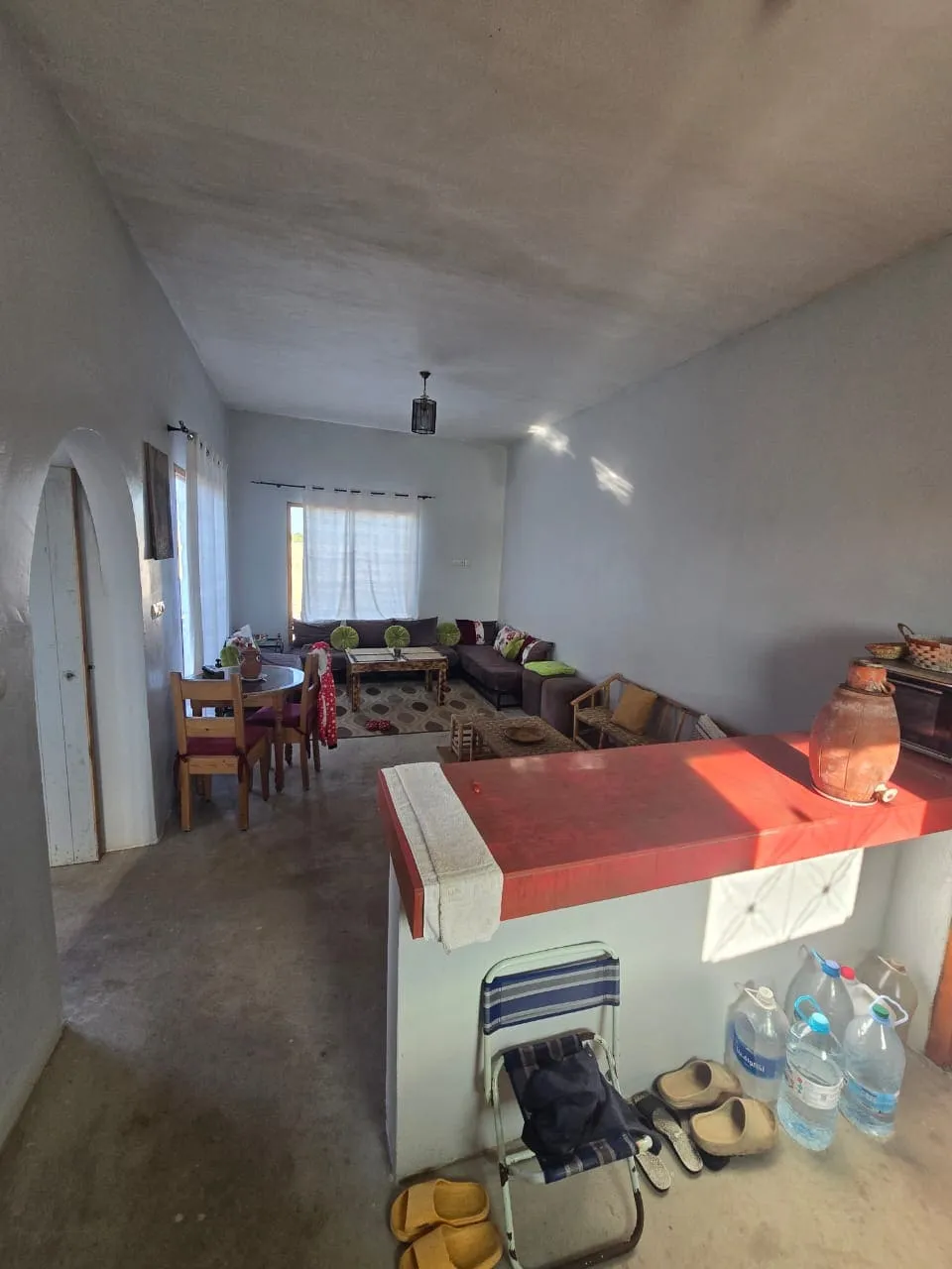 Comfortable bedroom with garden views