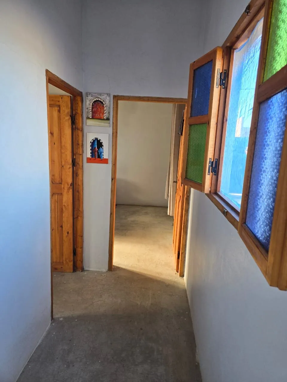 Exterior view of spacious villa with private pool in Douar Foulost