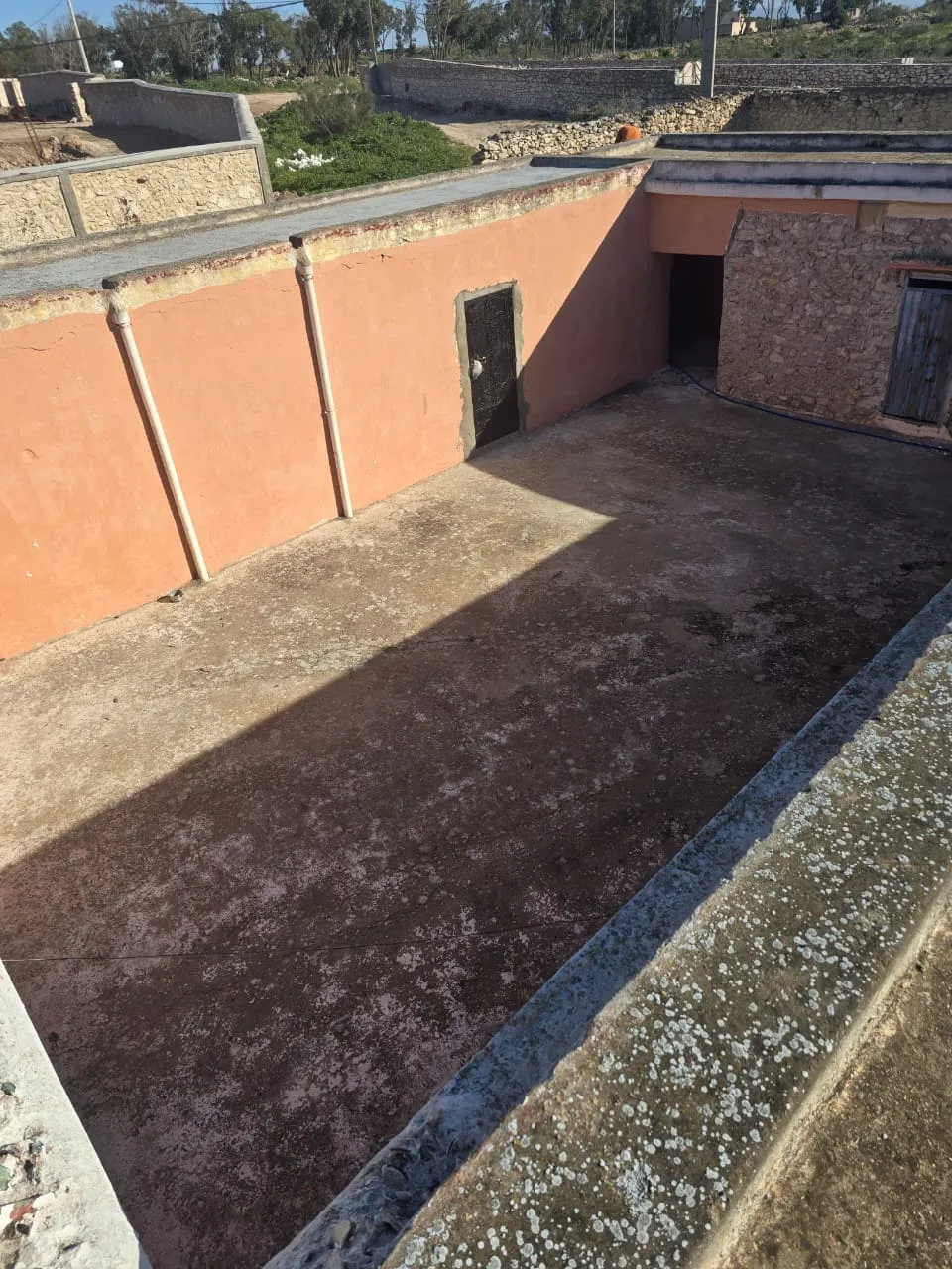 Exterior façade of the house for sale in D4 zone Ghazoua Essaouira