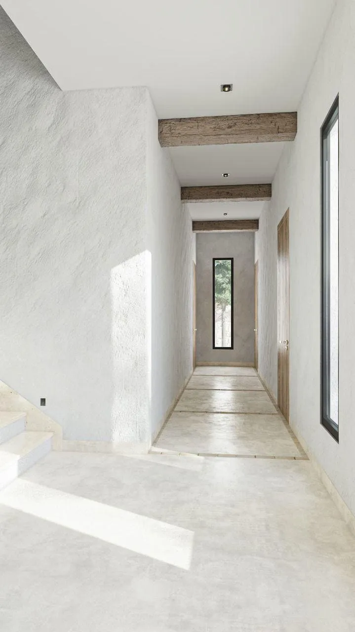 First-floor terrace with forest view near Essaouira