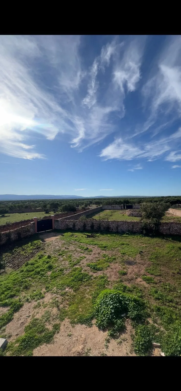 Rooftop terrace with open views house in Boutazart