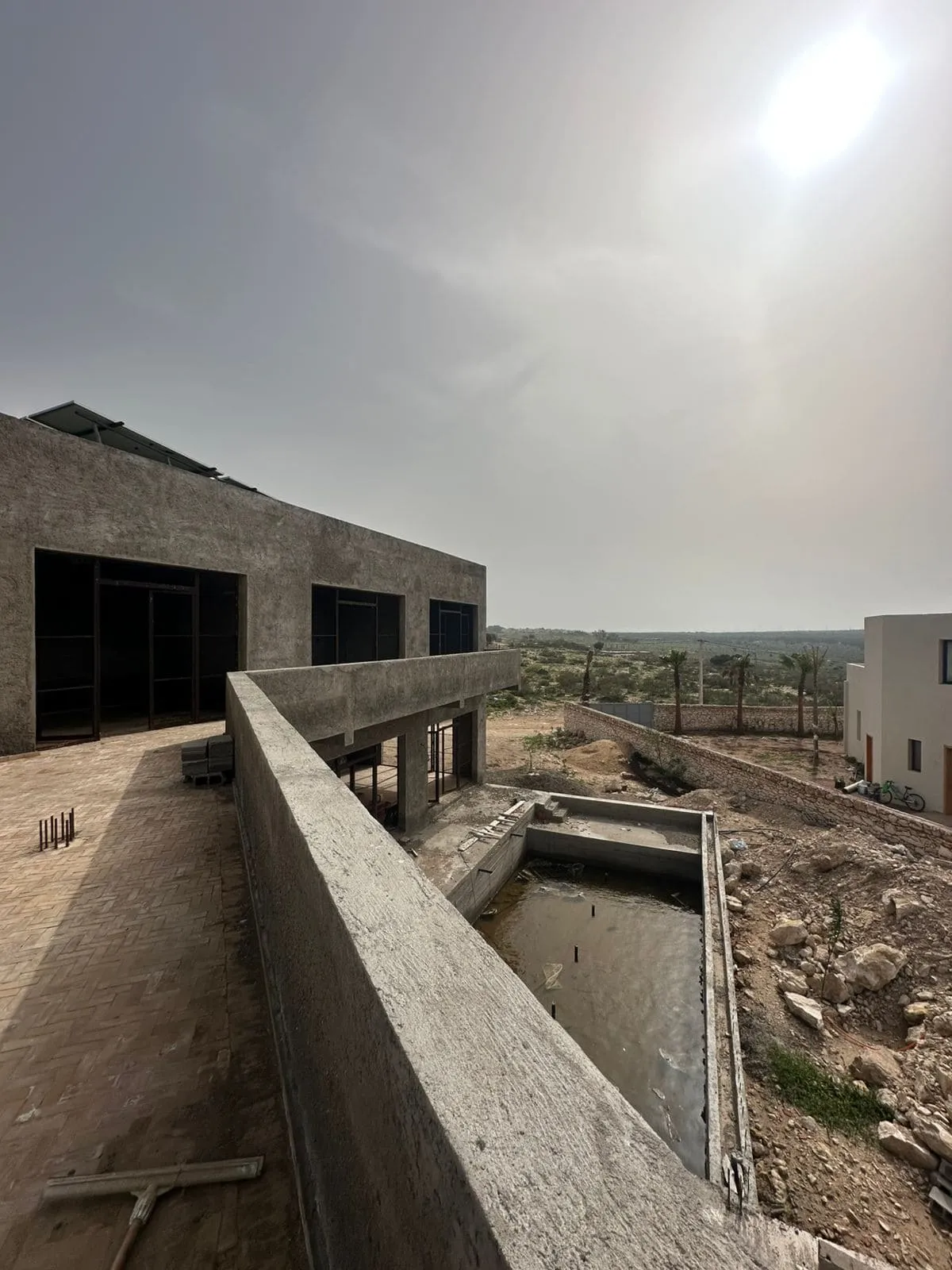 Contemporary villa with private pool and ocean view in Ghazoua near Essaouira