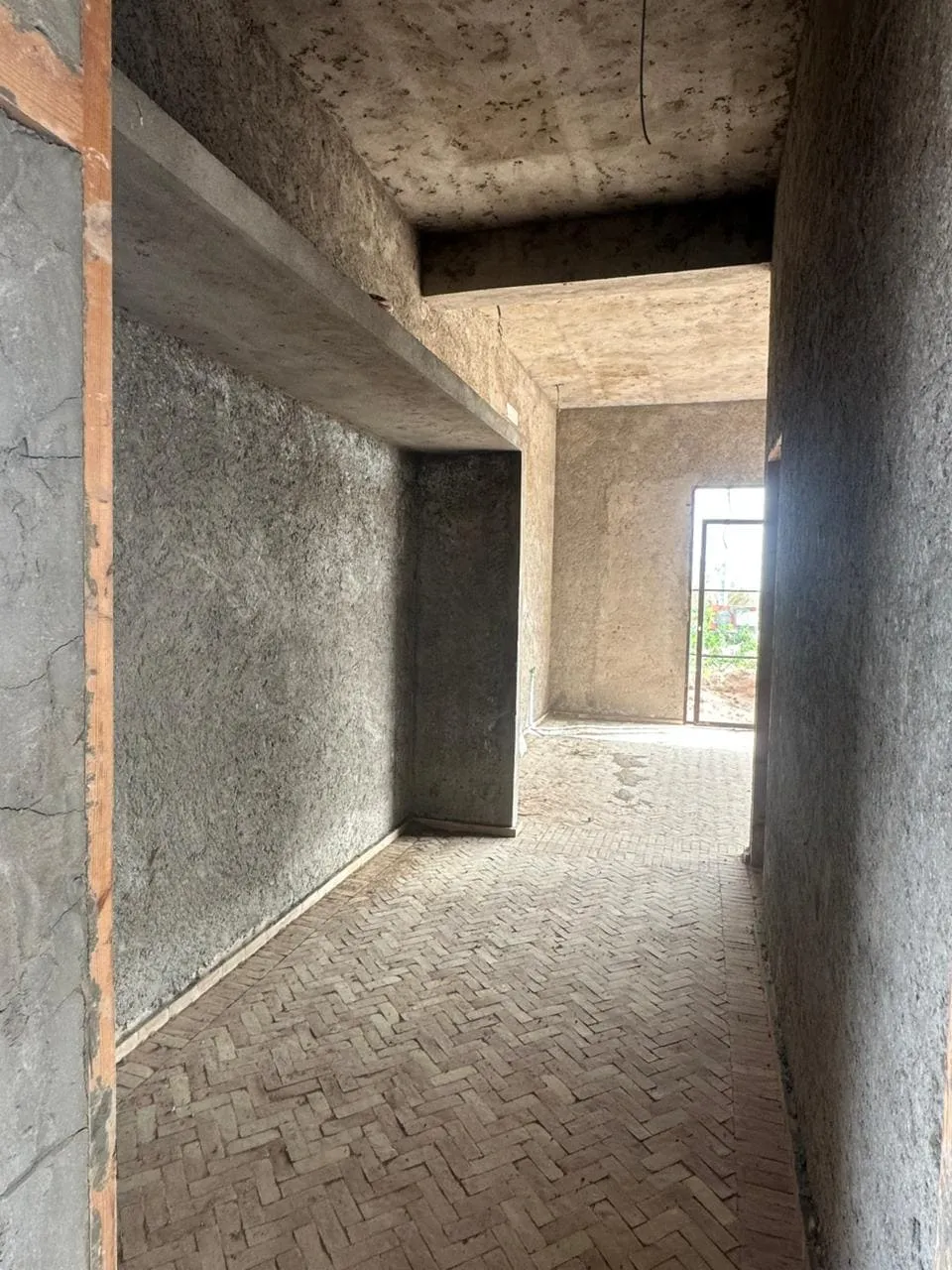 Outdoor pool area with open landscape view in Ghazoua