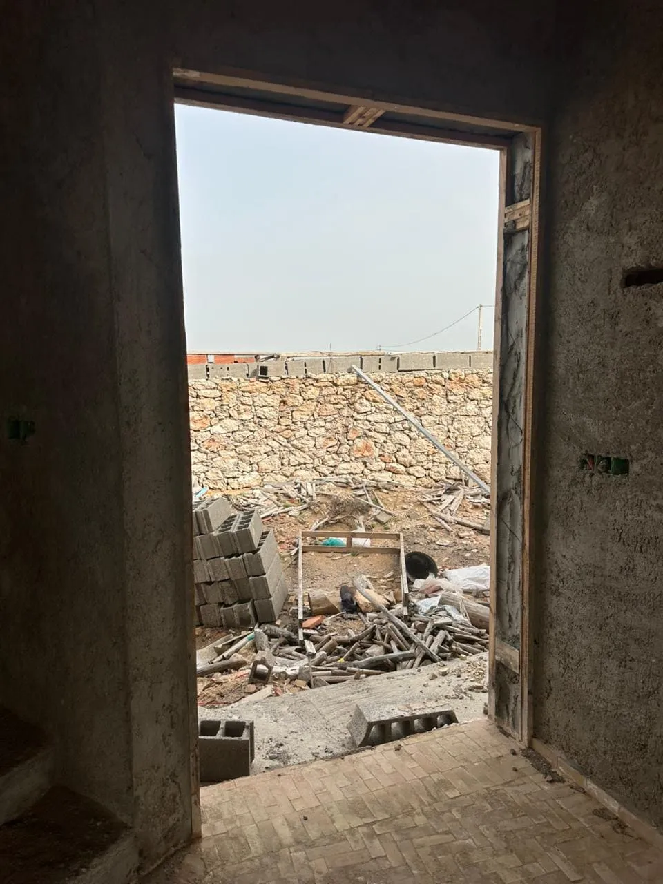 Private pool and terrace area of modern villa in Ghazoua Essaouira