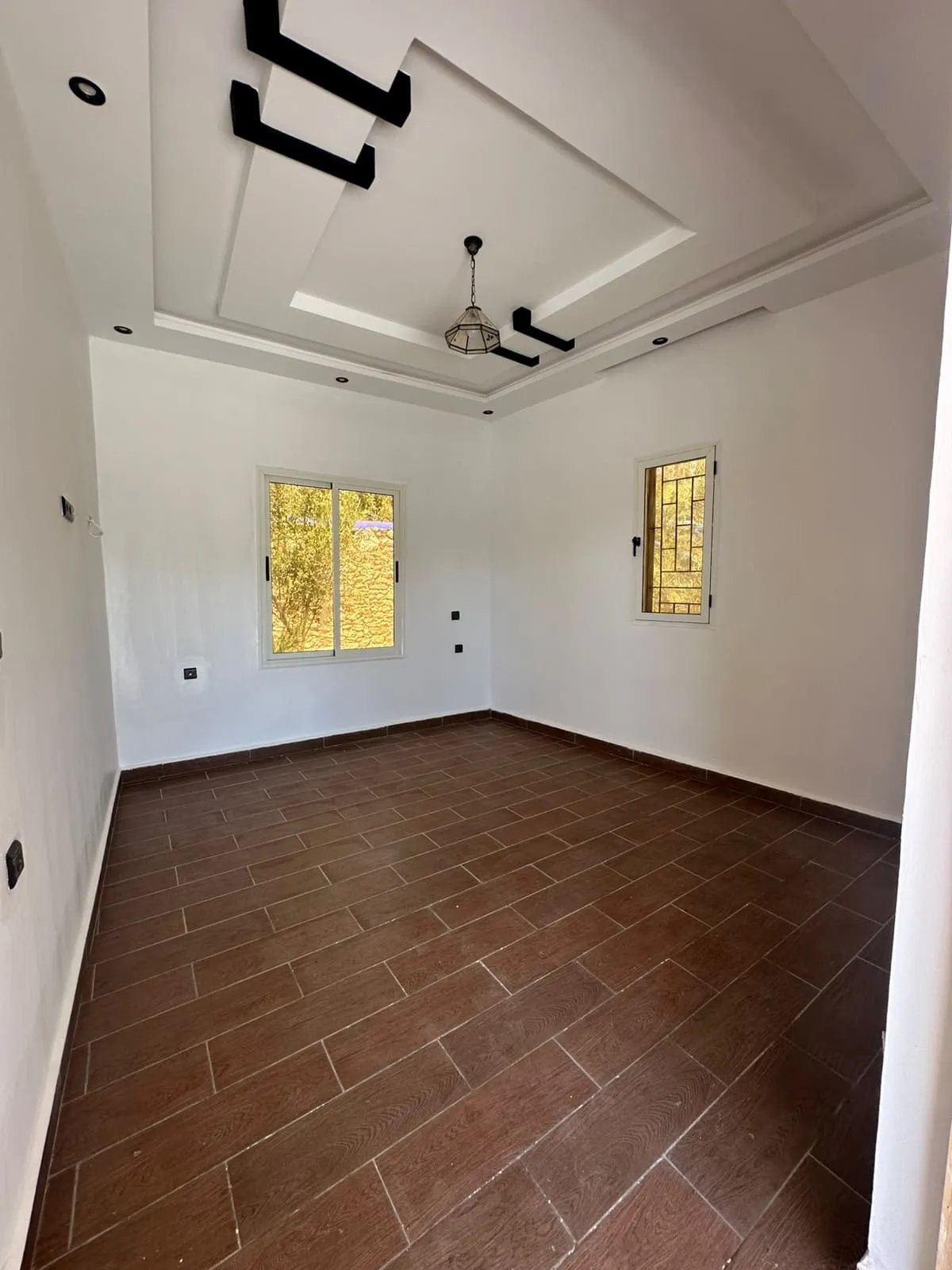 Dining area connected to the living space
