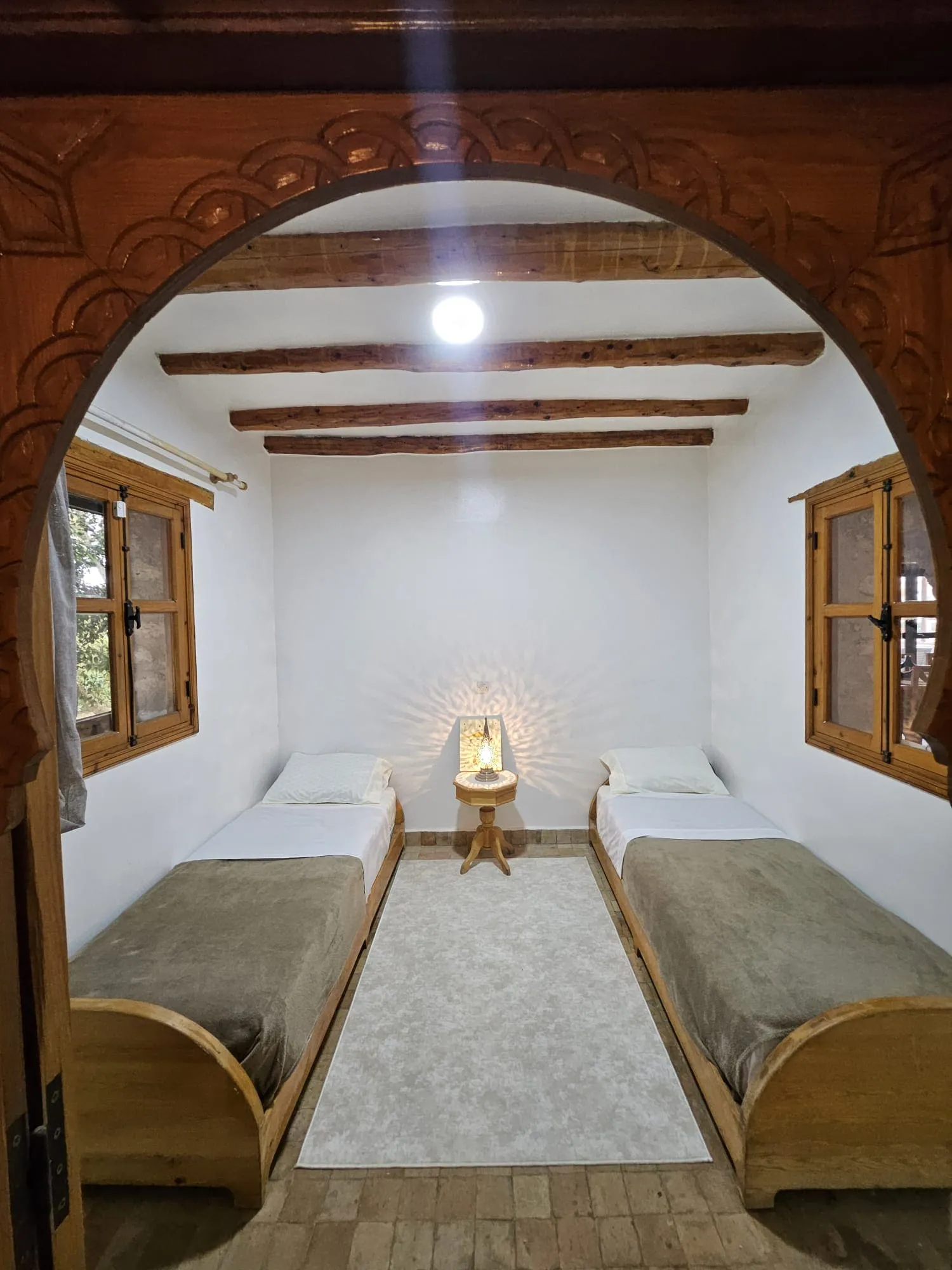 Child’s bedroom in stone villa near Sidi Kaouki Essaouira