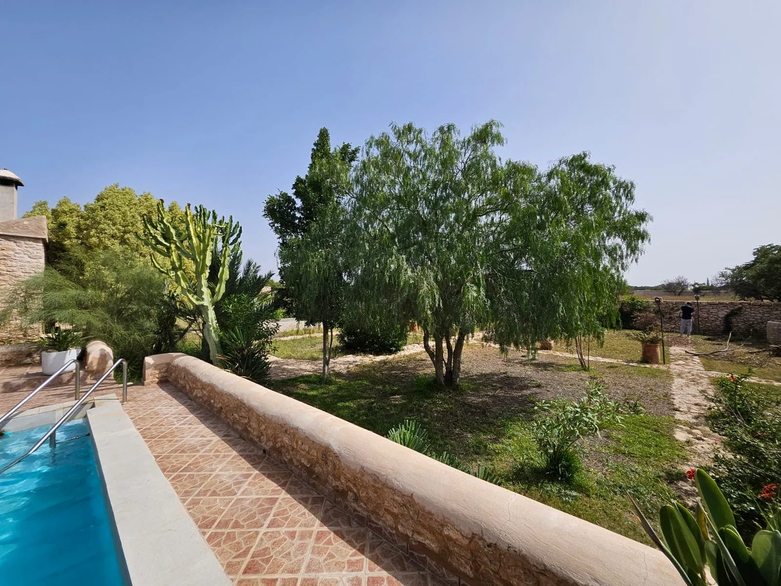 Scenic outdoor view of the countryside surrounding the property