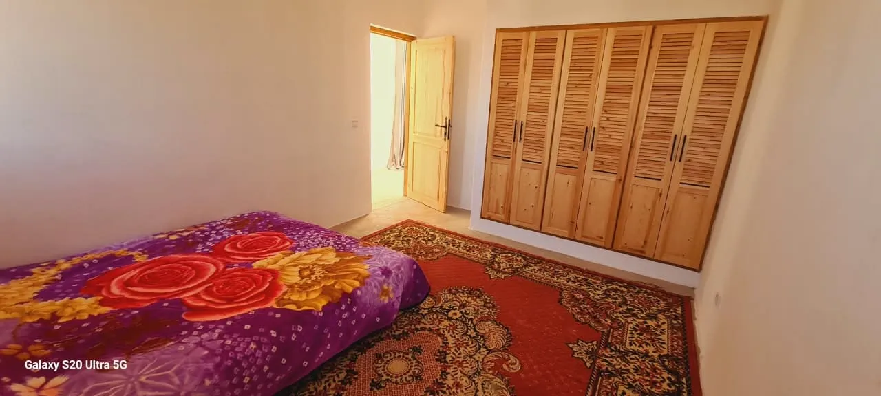 Première chambre de la maison à louer à Ghazoua, Essaouira